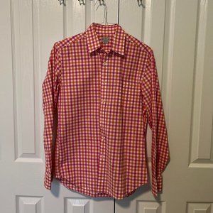 Men's J. Crew woven organic cotton poplin shirt